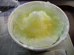 ミスドかき氷レモン.JPG